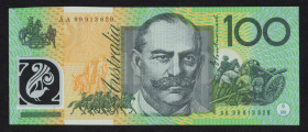 World Banknotes - Australia - 100 Dollars (19)99 Interior of Her Majesty's Theathre in Sydney (P. 55c) - Polymer - UNC.