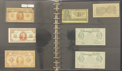 Banknotes in albums - Netherlands - Very nice collection of many Error notes; misprints, shifted plates, discolorations, serial # mistakes, miscuts, c...