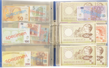 Banknotes in albums - Netherlands - Album fantasy banknotes NL for educational purposes 'schoolmoney'