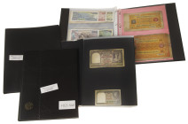 Banknotes in albums - Asia - Lot of 4 albums Asia including: Vietnam, Burma, Nepal, Indonesia etc.