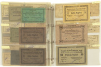 Banknotes in albums - German East Africa - Superb collection of ca 91 pcs. German East Africa notes VF/aUNC. Including 5 Rupien 1915 (Rosenberg.909,91...