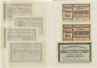 Banknotes in albums - Germany - Album with collection banknotes Bavaria: Bayerische Notenbank + Bayerische Staatsbank 1900-1923 - Total 46 pcs.