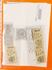 Banknotes in albums - India - 3 Very scarce Exigent Money from WWII c.1942 (Emergency Issues) Cash Coupons from the Indian Princely/Native State of Sa...