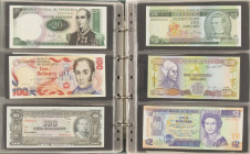 Banknotes in albums - World - Beautiful collection of better worldbanknotes including: Brunei, Venezuela, Jamaica, Slovakia, Vanuatu, Australia, Hong ...