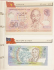 Banknotes in albums - World - Beautiful original album UNC Polymer Notes Collection including: Bangladesh, Brazil, Mexico, Singapore, Vietnam and many...