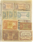 Banknotes in albums - World - Album banknotes Malaya (including occupation series), Burma, Yugoslavia, Slovenia, Serbia. - Total approx. 340 pcs.