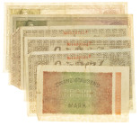 Banknotes in boxes - Netherlands - Small box banknotes NL: 2x 1000 Gulden Grietje Seel + German inflation period