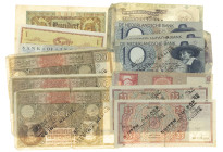 Banknotes in boxes - Netherlands - Small box banknotes Netherlands 'Buiten Omloop Gesteld' (Cancelled) among which 10 Gulden Staalmeester 1943-44 (4),...