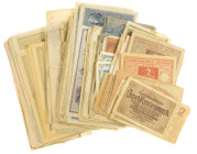 Banknotes in boxes - Germany - Small box with banknotes Germany Inflation aprox. over 200 pcs.