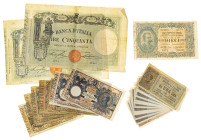 Banknotes in boxes - Italy - Small box with banknotes Italy approx. 26 pcs.
