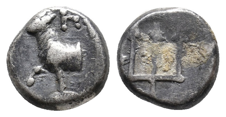 THRACE, Byzantion. (Circa 353-340 BC). AR . 1.84g 10.4m