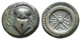 THRACE, Mesambria. (4th-3rd century BC). AE. 4.79g 16.4m