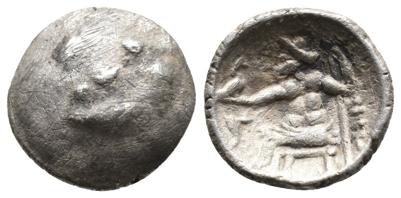 EASTERN EUROPE. Imitations of Alexander III of Macedon. (1st century BC). AR Dra...