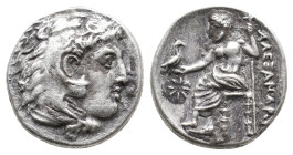 KINGS OF MACEDON, Alexander III 'the Great' (336-323 BC). AR Drachm. 4.16g 15.9m