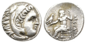 KINGS OF MACEDON, Alexander III 'the Great' (336-323 BC). AR Drachm. 4.38g 17.1m