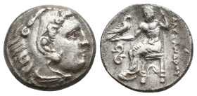 KINGS OF MACEDON, Alexander III 'the Great' (336-323 BC). AR Drachm. 4.09g 17.1m