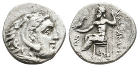 KINGS OF MACEDON, Alexander III 'the Great' (336-323 BC). AR Drachm. 3.81g 17.5m