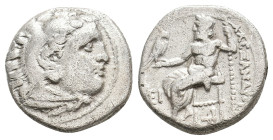 KINGS OF MACEDON, Alexander III 'the Great' (336-323 BC). AR Drachm. 4.03g 16.5m