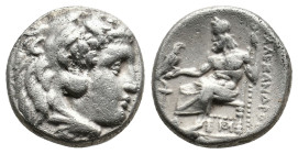 KINGS of MACEDON. Alexander III 'the Great'. 336-323 BC. AR Drachm Babylon mint. Struck under Stamenes or Archon, circa 325/4 BC.
Obv. Head of Herakl...