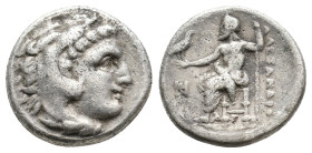 KINGS OF MACEDON, Alexander III 'the Great' (336-323 BC). AR Drachm. 4.15g 16.3m