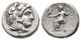 KINGS OF MACEDON, Alexander III 'the Great' (336-323 BC). AR Drachm. 4.17g 15.5m