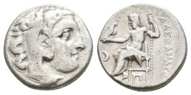 KINGS OF MACEDON, Alexander III 'the Great' (336-323 BC). AR Drachm. 4.17g 17.1m