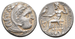 KINGS OF MACEDON, Alexander III 'the Great' (336-323 BC). AR Drachm. 4.39g 17.5m