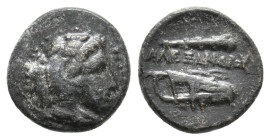 KINGS OF MACEDON, Alexander III 'the Great' (336-323 BC). AE. 1.62g 12.2m