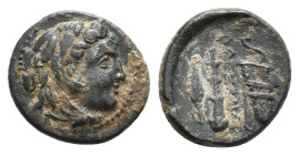 KINGS OF MACEDON, Alexander III 'the Great' (336-323 BC). AE. 1.34g 12.1m
