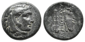 KINGS OF MACEDON, Alexander III 'the Great' (336-323 BC). AE. 5.06g 17.4m