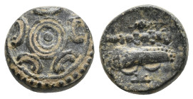 KINGS OF MACEDON, Alexander III 'the Great' (336-323 BC). AE. 3.17g 13.1m