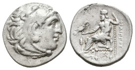 KINGS OF MACEDON, Philip III (323-317 BC). AR Drachm. 4.12g 17.9m