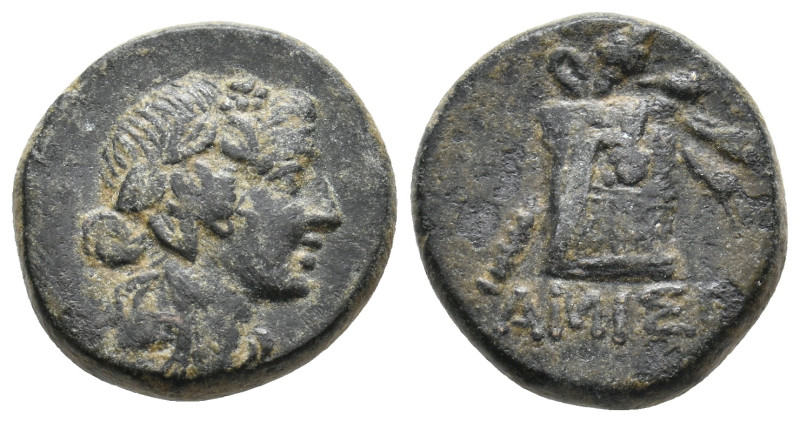 PONTOS, Amisos. Time of Mithradates VI Eupator.(Circa 105-90 or 90-85 BC). AE. 8...
