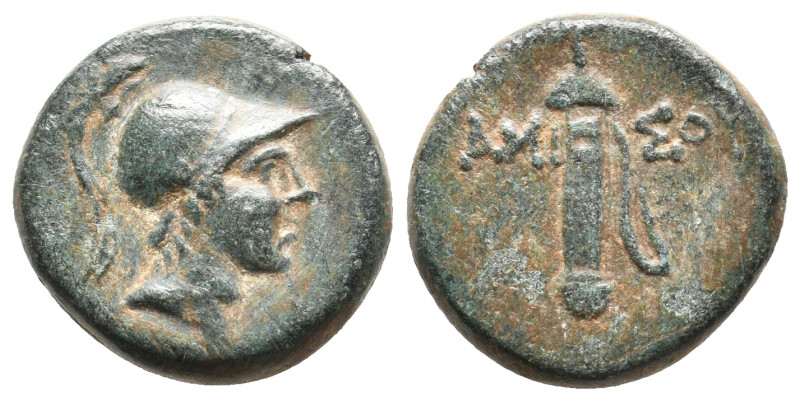 PONTOS, Amisos. Time of Mithradates VI (Circa 111-105 or 95-90 BC). AE. 7.22g 19...