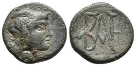 KINGS OF BOSPOROS. Polemo I (Circa 37-8 BC). AE.8.69g 22.2m