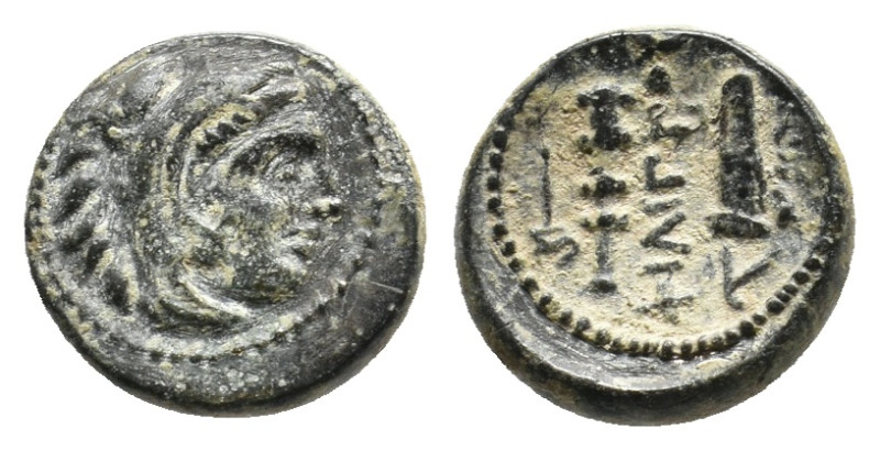 CYPRUS, Salamis. (331-310 BC.) AE. 1.29g 10.5m