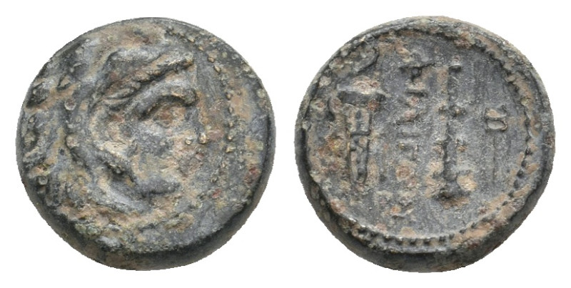 CYPRUS, Salamis. (331-310 BC.) AE. 1.60g 10.70m