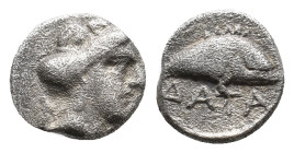 PAPHLAGONIA. Sinope. (Circa 370-360 BC.) Datames. AR Obol. 0.85g 9m