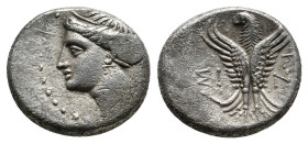 PAPHLAGONIA, Sinope (360-320 BC) AR Hemidrachm. 2.96g 14.5m