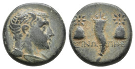 PAPHLAGONIA, Sinope. (Circa 120-111 or 110-100 BC). Time of Mithradates VI. AE. 4.08g 16.7m