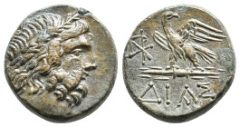 BITHYNIA, Dia. (Circa 85-65 BC) Time of Mithradates VI Eupator. AE. 6.77g 18.6m