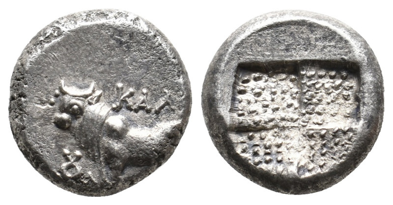 BITHYNIA, Kalchedon. (386-340 BC). AR. 3.75g 14m