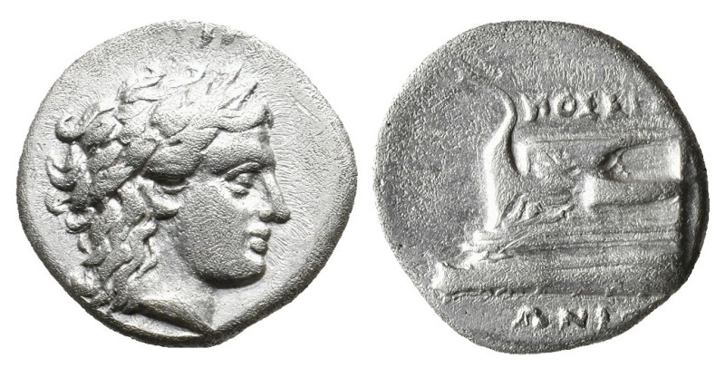 BITHYNIA. Kios. (Circa 350-300 BC). AR. 2.41g 13.5m