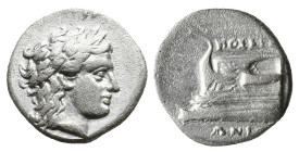 BITHYNIA. Kios. (Circa 350-300 BC). AR. 2.41g 13.5m
