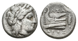 BITHYNIA. Kios. (Circa 350-300 BC). AR. 2.38g 13m