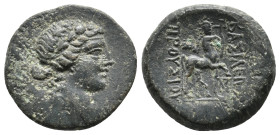 KINGS OF BITHYNIA. Prousias II Kynegos (182-149 BC). AE. 5.83g 21.3m