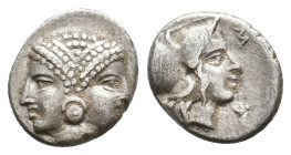 MYSIA, Lampsakos. (4th-3rd centuries BC). AR. 1.26g 11.8m
