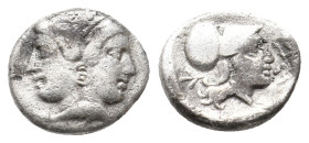 MYSIA, Lampsakos. (4th-3rd centuries BC). AR. 1.17g 11.5m