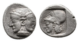 MYSIA, Lampsakos. (4th-3rd centuries BC). AR. 0.86g 9.4m