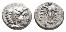 MYSIA, Pergamon. (Circa 310-282 BC). AR Diobol. 1.08g 10.6m